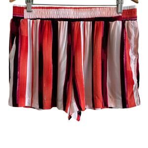 APT.9 Striped Rayon Shorts – Women's Size L – Multi Color -‎ EUC